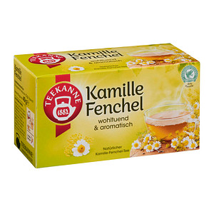 Image TEEKANNE Kamille-Fenchel Tee 20 Portionen