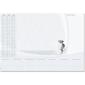 Image SIGEL Papier-Schreibunterlage "Harmony", 590 x 410 mm 30 Blatt, geleimt, mit 3-