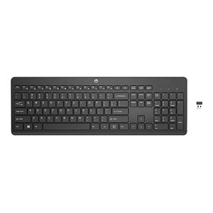 Image HP 230 Tastatur kabellos schwarz