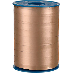 Image PRÄSENT Geschenkband MEXICO einseitig hochglanzbeschichtet/Rückseite matt kupfer 10,0 mm x 250,0 m