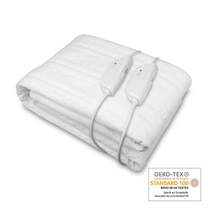 Image medisana HU 676 Wärmeunterbett weiß 2x 100 W