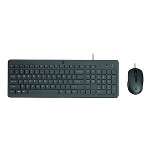 Image HP 150 Tastatur-Maus-Set kabelgebunden schwarz