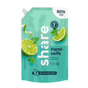 Image share Limette & Koriander Flüssigseife 0,5 l