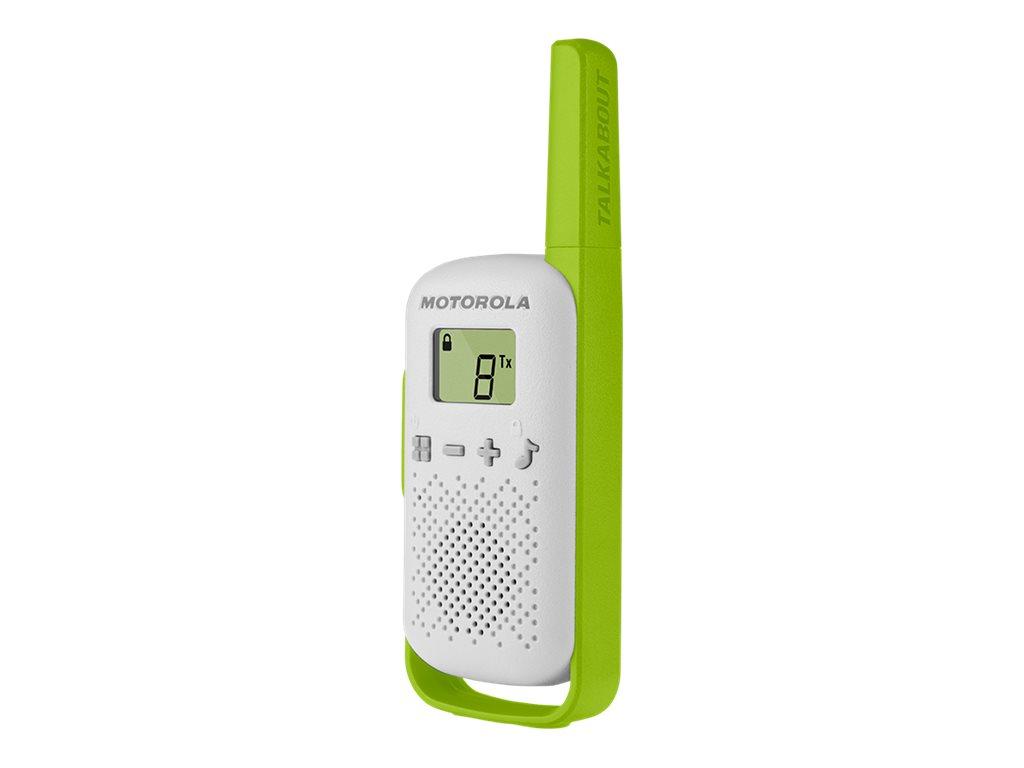 Image MOTOROLA Talkabout T42 - Tragbar - Two-Way Radio - PMR - 446 MHz - 16 Kanäle - 