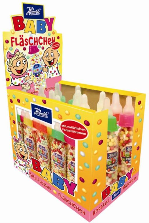 Image Babyflasche mit Liebesperlen 75g