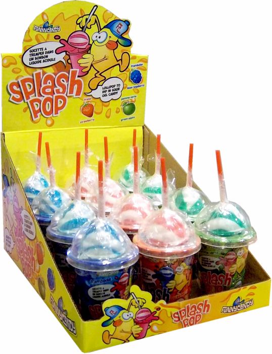 Image Funny Candy Splash Pop 72g