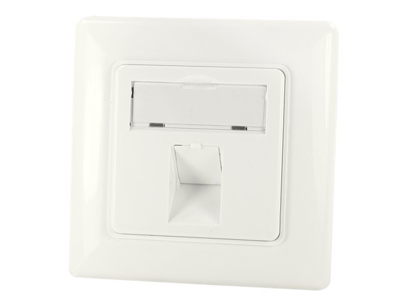 Image LogiLink Unterputzdose für Keystone-Module, 1-fach, reinweiß