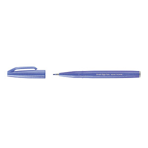 Image PentelArts Faserschreiber Brush Sign Pen SES15, blauviolett