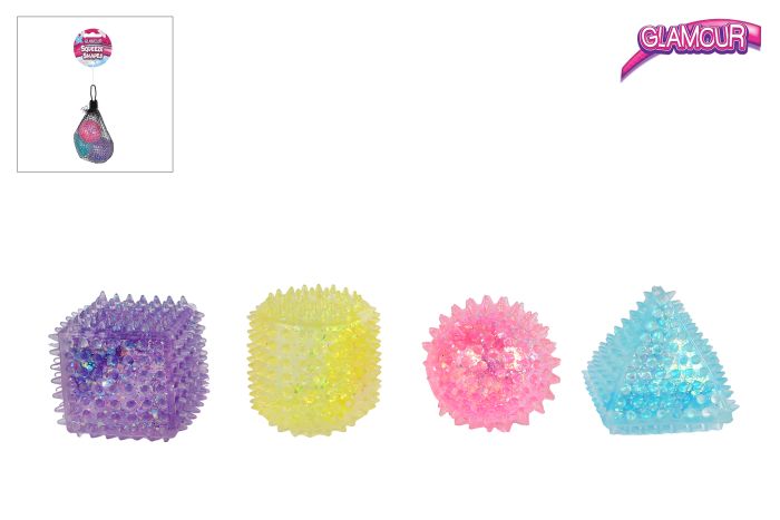 Image Anti Stress Zuckerbälle 3er Set, 4-fach