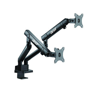 Image acer Monitor-Halterung schwarz für 2 Monitore, Tischklemme