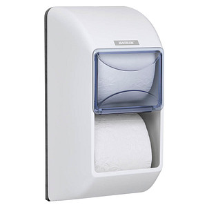 Image KATRIN Toilettenpapierspender 92384 weiß Kunststoff