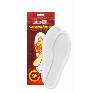 Image thermopad® Wärmesohlen selbstklebend 78091-1, Gr. S (Gr. 36-37) weiß, 10 St.