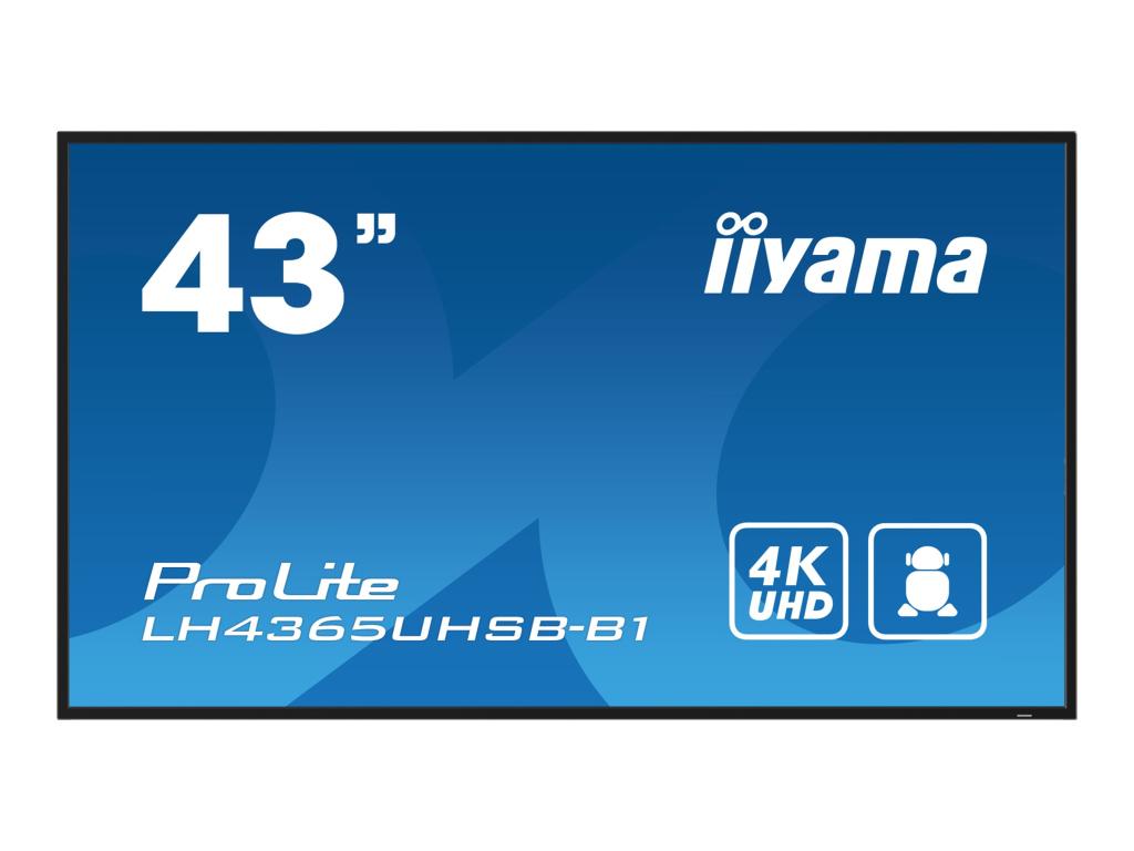 Image IIYAMA LH4365UHSB-B1 109,22cm (43")