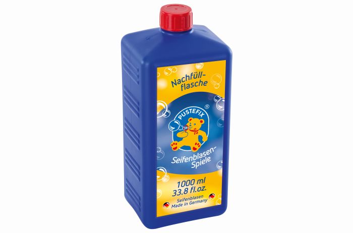 Image PUSTEFIX® Seifenblasenflüssigkeit Nachfüllflasche 1000 ml, 1 St.