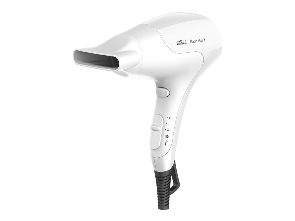 Image BRAUN Satin Hair 1 HD 180 Power Perfection weiß