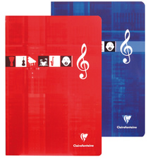 Image Clairefontaine Cahier piqûre Musique & Chant, A4, 48 pages