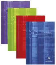 Image Cahier de bord piqure A4 48 pages 110g