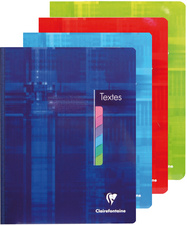 Image Clairefontaine Cahier de textes broché, 170 x 220 mm, séyès