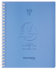 Image EXACOMPTA Buchkalender SAD 19W, 2022/2023, 2 Seiten/Woche