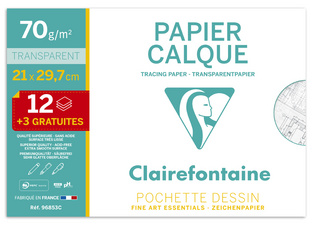 Image Clairefontaine Transparentpapier, DIN A4, Aktionspack
