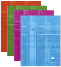 Image Clairefontaine Cahier broché, 170 x 220 mm, quadrillé 5x5