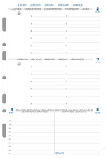 Image EXACOMPTA Nachfüllung Exatime 21, 2025, 2 Seiten/Woche
