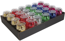 Image Clairefontaine Ringelband-Eiknäuel, metallic, sortiert