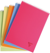 Image Clairefontaine Spiral-Notizblock LINICOLOR, DIN A4, kariert