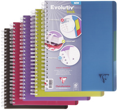 Image Clairefontaine Spiralbuch Evolutiv'book, A4+, kariert