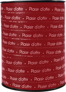 Image Clairefontaine Geschenkband auf Spule "Plaisir", rot/gold