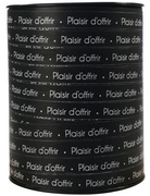 Image Clairefontaine Geschenkband auf Spule "Plaisir", schwarz