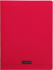 Image Calligraphe Cahier 8000 POLYPRO, 240 x 320 mm, rouge