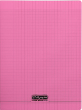 Image Calligraphe Cahier 8000 POLYPRO, 240 x 320 mm, rose