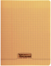 Image Calligraphe Cahier 8000 POLYPRO, 170 x 220 mm, orange