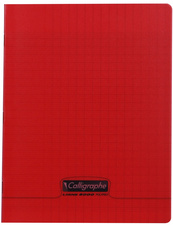 Image Calligraphe Cahier 8000 POLYPRO, 170 x 220 mm, rouge