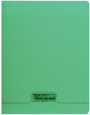 Image Calligraphe Cahier 8000 POLYPRO, 170 x 220 mm, vert