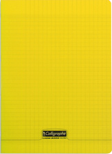 Image Calligraphe Cahier 8000 POLYPRO, 210 x 297 mm, jaune