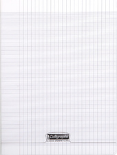 Image Calligraphe Cahier 8000 POLYPRO, 210 x 297 mm, incolore