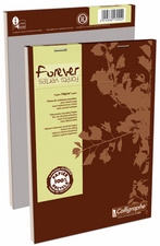 Image Calligraphe Notizblock Forever, A5, 100 Blatt, kariert