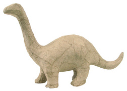 Image décopatch Pappmaché-Figur "Brontosaurus", 100 mm