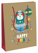 Image Clairefontaine Weihnachts-Geschenktüte "Make a Wish", mittel