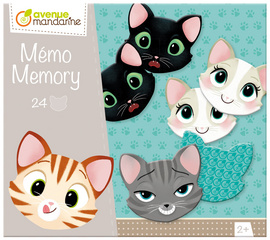 Image avenue mandarine Memory "Katzen