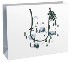 Image Clairefontaine Weihnachts-Geschenktüte "Winter", groß
