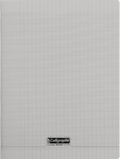 Image Calligraphe Cahier 8000 POLYPRO, 170 x 220 mm, gris