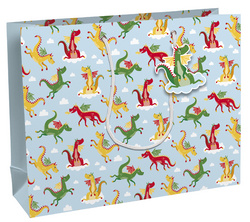 Image Clairefontaine Geschenktüte "Drachen", groß