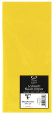 Image Clairefontaine Seidenpapier, (B)500 x (H)700 mm, gelb