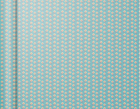 Image Clairefontaine Geschenkpapier "Tiny Rolls Blumen blau"