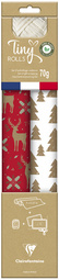 Image Clairefontaine Weihnachts-Geschenkpapier-Set Tiny Rolls