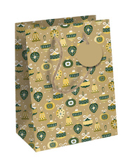 Image Clairefontaine Weihnachts-Geschenktüte "Forest", klein