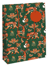 Image Clairefontaine Weihnachts-Geschenktüte "Forest", mittel